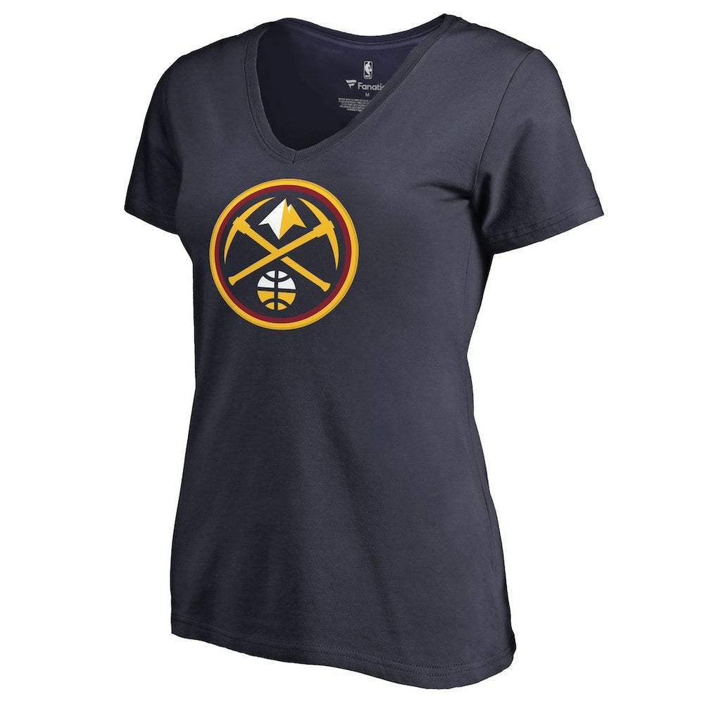 NBA Nikola Jokic Denver Nuggets Women's Team Backer Name & Number V-Neck T-Shirt sale