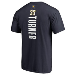 NBA Myles Turner Indiana Pacers Backer Name and Number T-Shirt