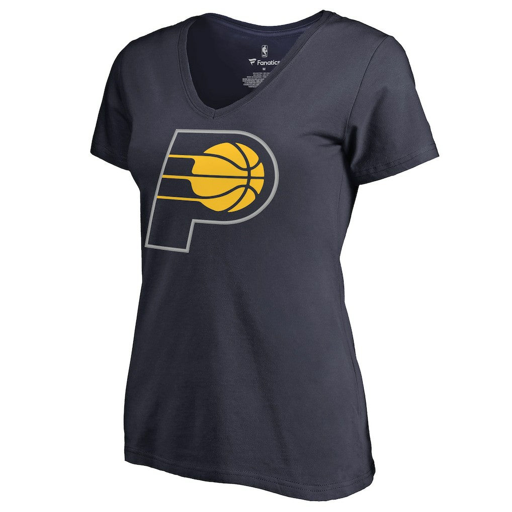 NBA Myles Turner Indiana Pacers Women's Backer Name and Number V-Neck T-Shirt