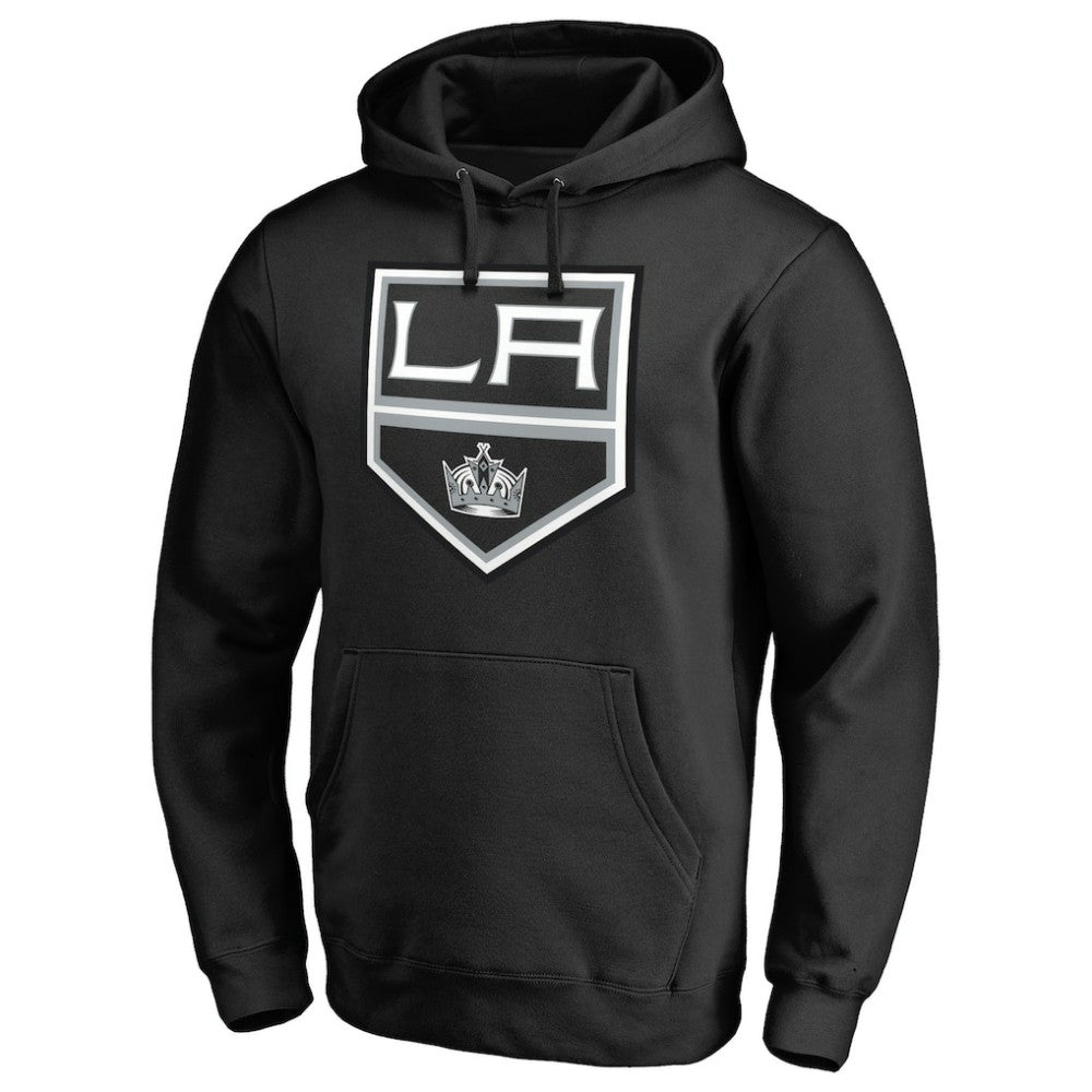 NHL Black Drew Doughty Los Angeles Kings Backer Name & Number Pullover Hoodie