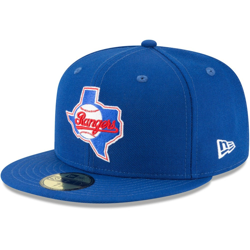 MLB Texas Rangers New Era Cooperstown Collection Wool 59FIFTY Fitted Hat