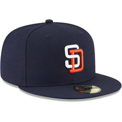 MLB San Diego Padres New Era Cooperstown Collection Wool 59FIFTY Fitted Hat