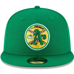MLB Athletics New Era Cooperstown Collection Wool 59FIFTY Fitted Hat