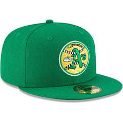 MLB Athletics New Era Cooperstown Collection Wool 59FIFTY Fitted Hat