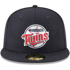 MLB Minnesota Twins New Era Cooperstown Collection Wool 59FIFTY Fitted Hat