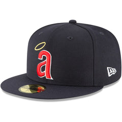 MLB California Angels New Era Cooperstown Collection Wool 59FIFTY Fitted Hat