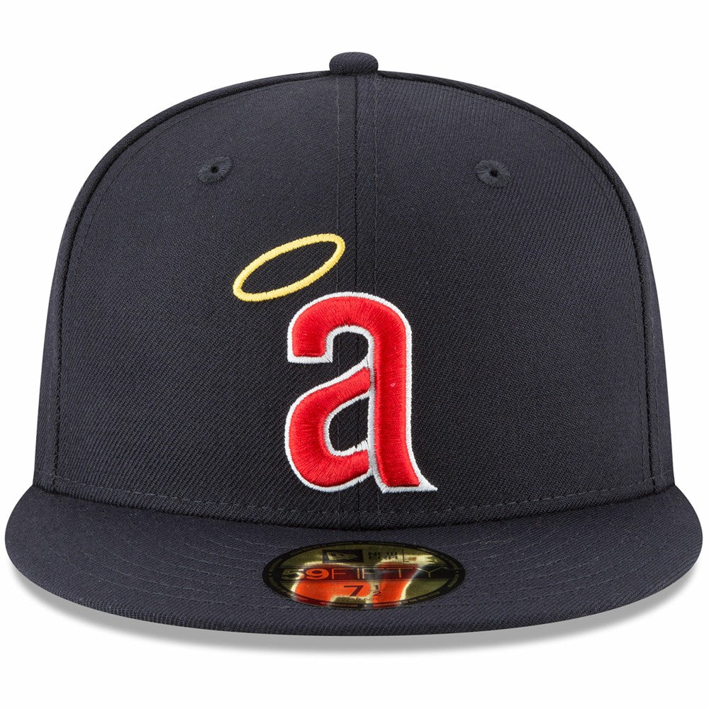 MLB California Angels New Era Cooperstown Collection Wool 59FIFTY Fitted Hat