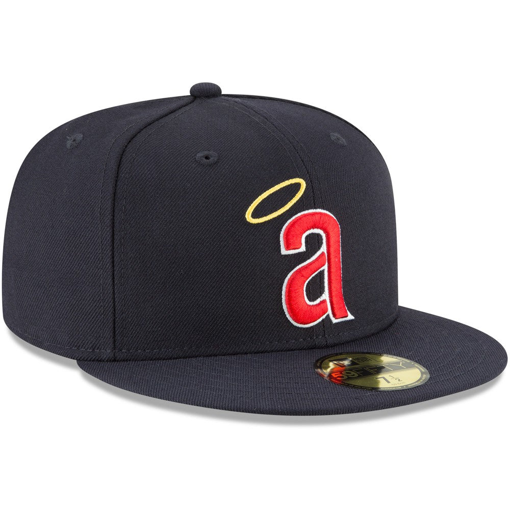 MLB California Angels New Era Cooperstown Collection Wool 59FIFTY Fitted Hat