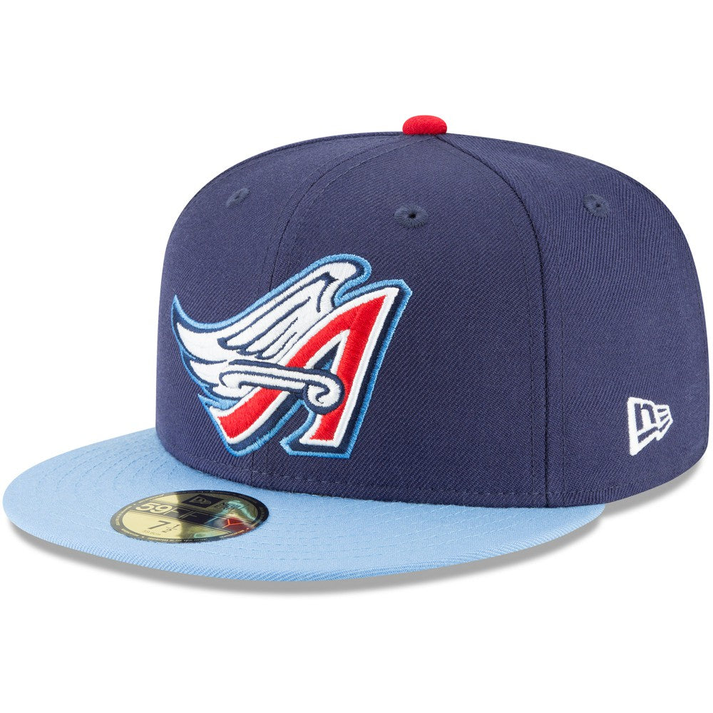 MLB California Angels New Era Cooperstown Collection Wool 59FIFTY Fitted Hat