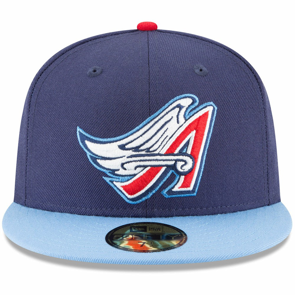 MLB California Angels New Era Cooperstown Collection Wool 59FIFTY Fitted Hat