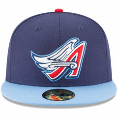 MLB California Angels New Era Cooperstown Collection Wool 59FIFTY Fitted Hat