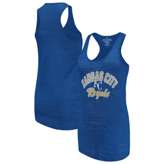 MLB Kansas City Royals Soft as a Grape Women's Multicount Racerback Tank Top