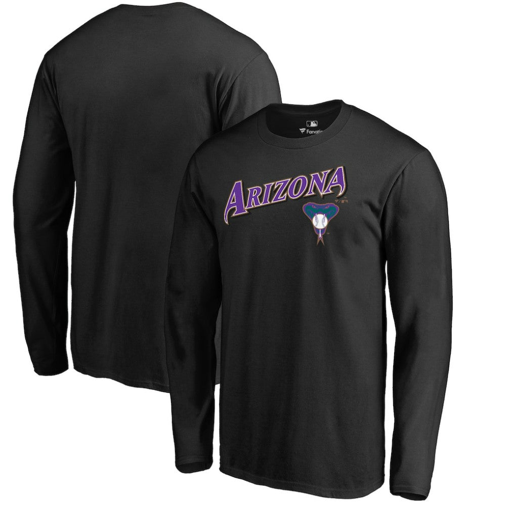 MLB Arizona Diamondbacks Cooperstown Collection Wahconah Long Sleeve T-Shirt