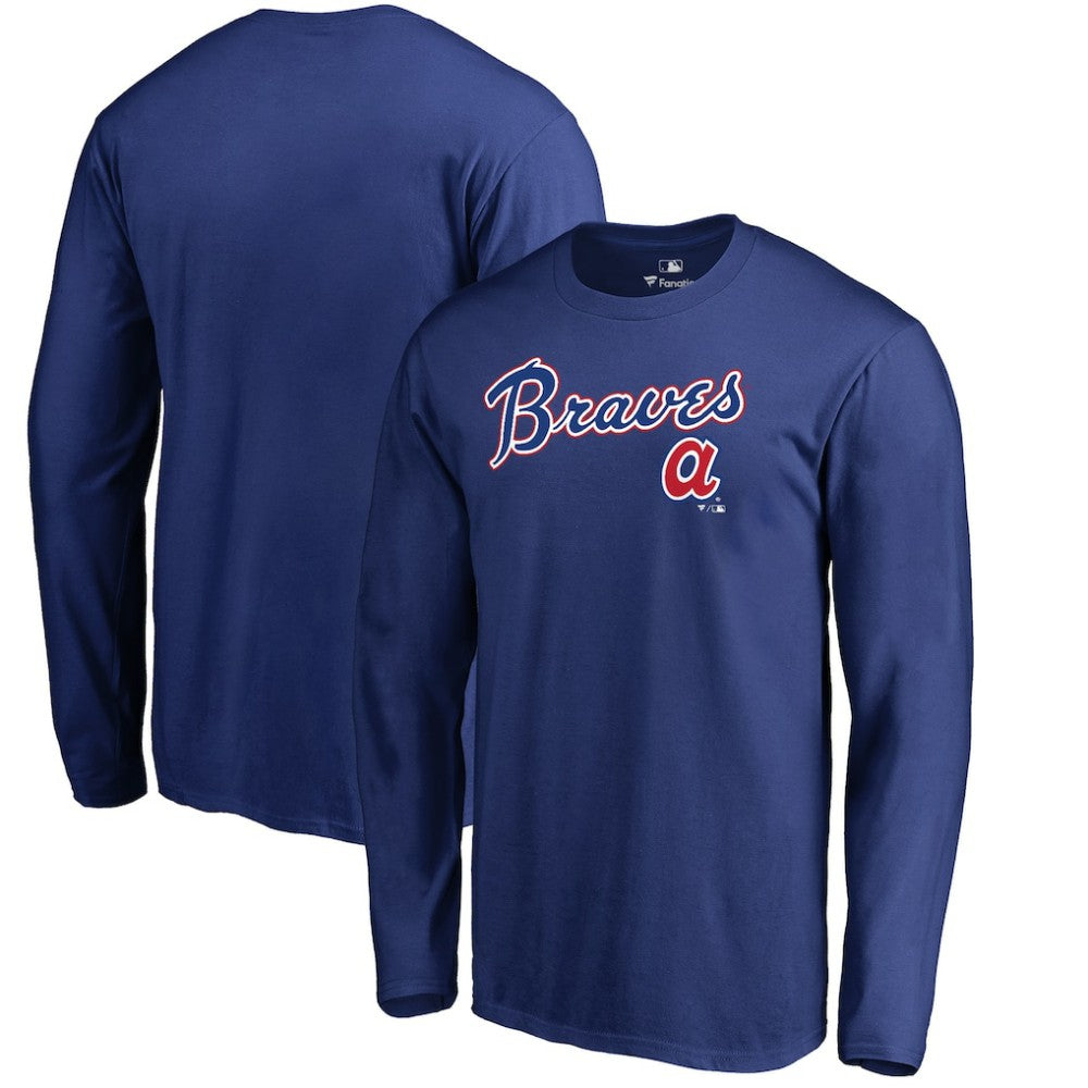 MLB Atlanta Braves Cooperstown Collection Wahconah Long Sleeve T-Shirt