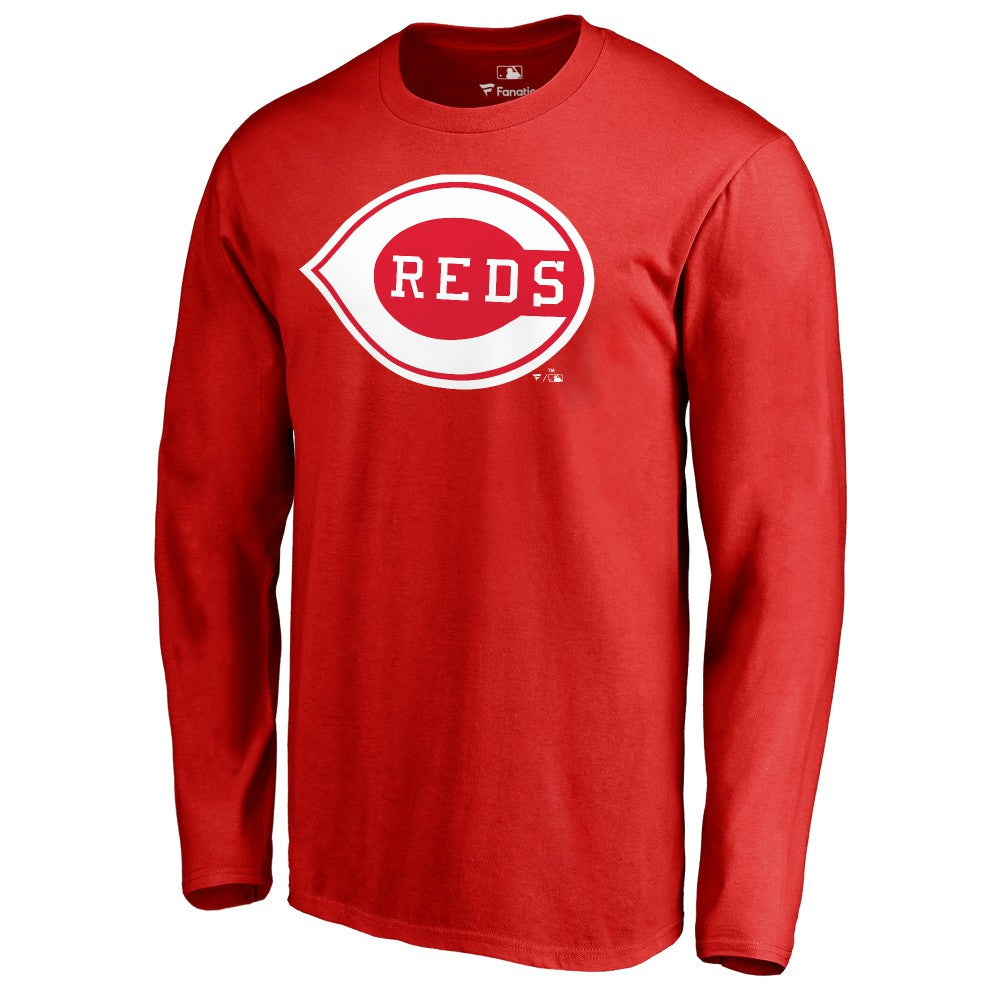 MLB Cincinnati Reds Cooperstown Collection Wahconah Long Sleeve T-Shirt