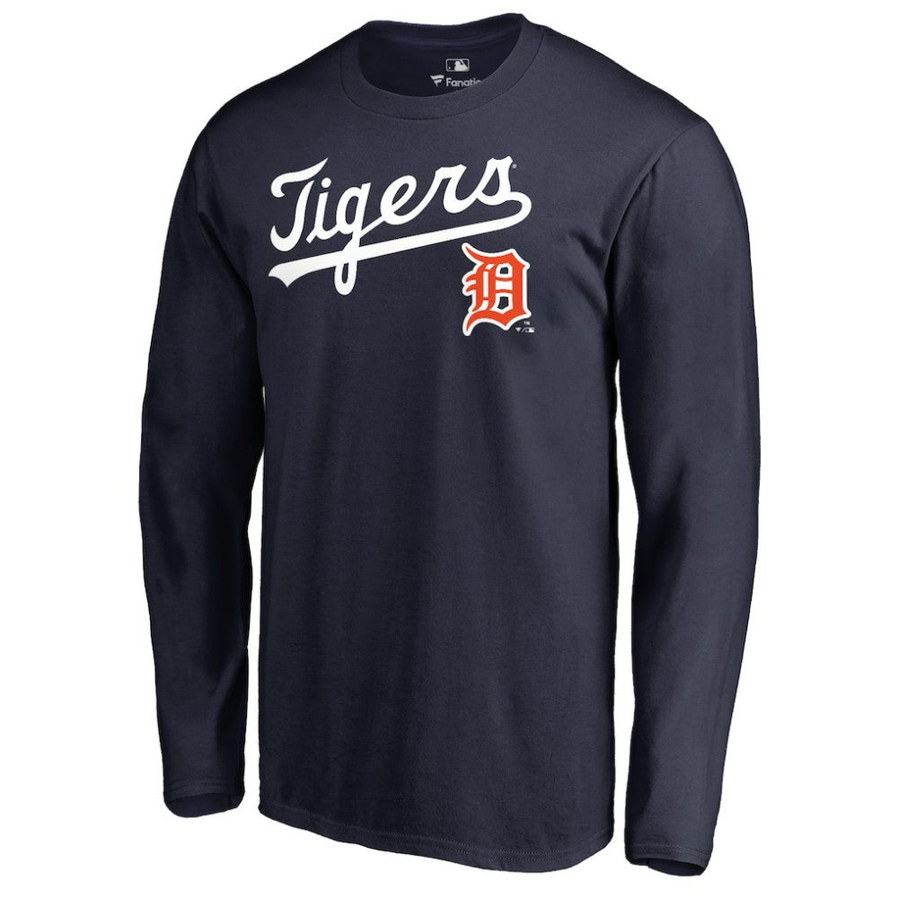 MLB Detroit Tigers Cooperstown Collection Wahconah Long Sleeve T-Shirt