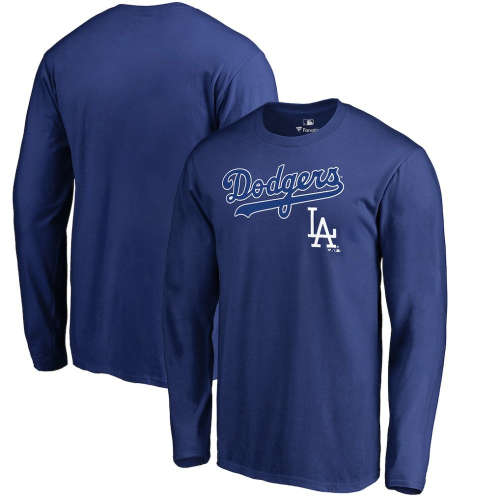 MLB Los Angeles Dodgers Cooperstown Collection Wahconah Long Sleeve T-Shirt