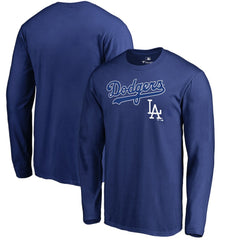MLB Los Angeles Dodgers Cooperstown Collection Wahconah Long Sleeve T-Shirt