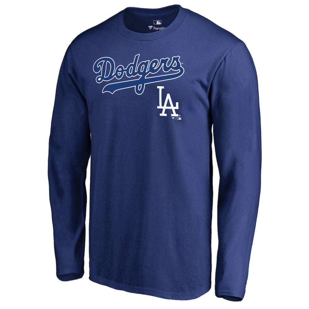 MLB Los Angeles Dodgers Cooperstown Collection Wahconah Long Sleeve T-Shirt