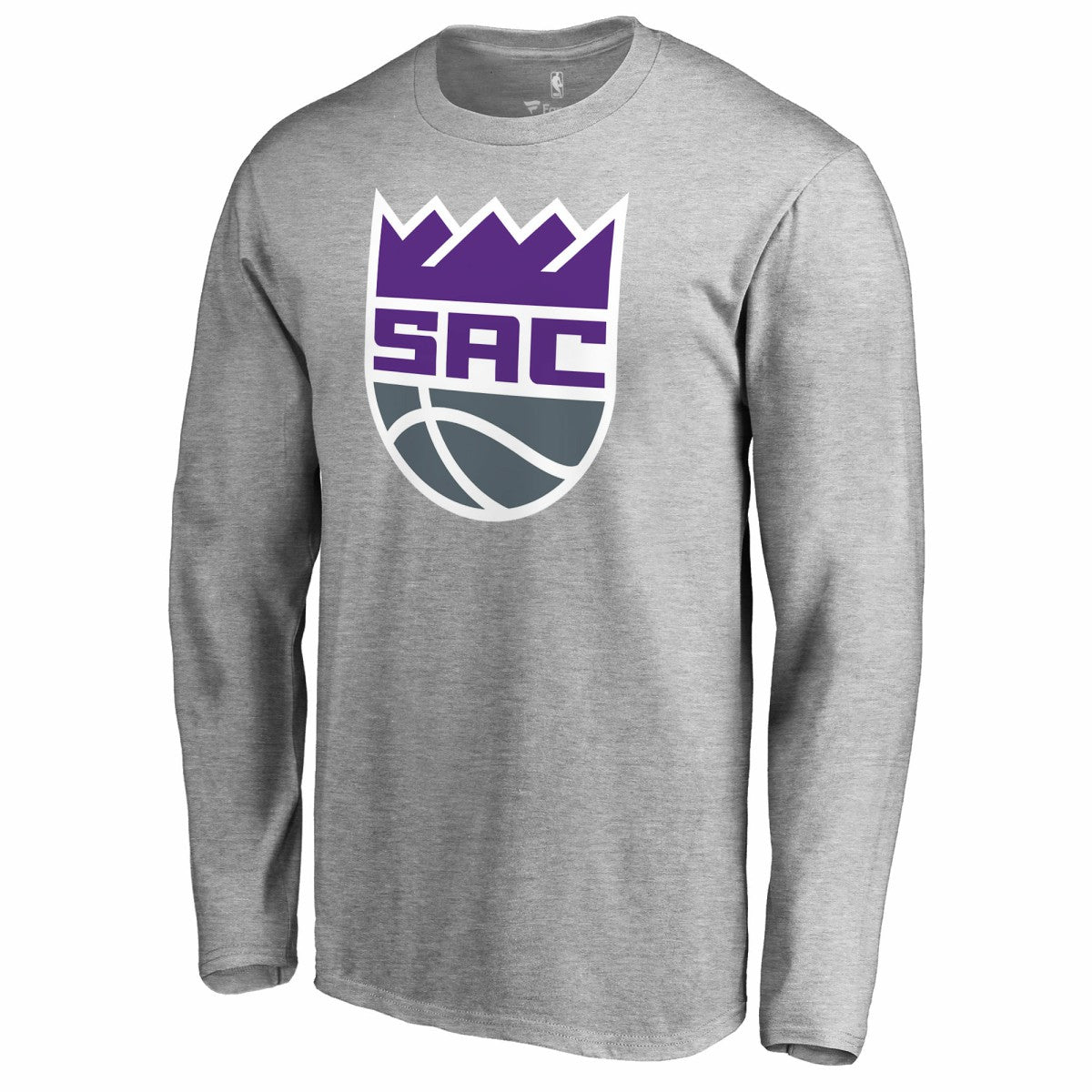 NBA Sacramento Kings Secondary Logo Long Sleeve T-Shirt