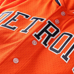 MLB Kirk Gibson Detroit Tigers Mitchell & Ness Cooperstown Collection Mesh Batting Practice Button-Up Jersey