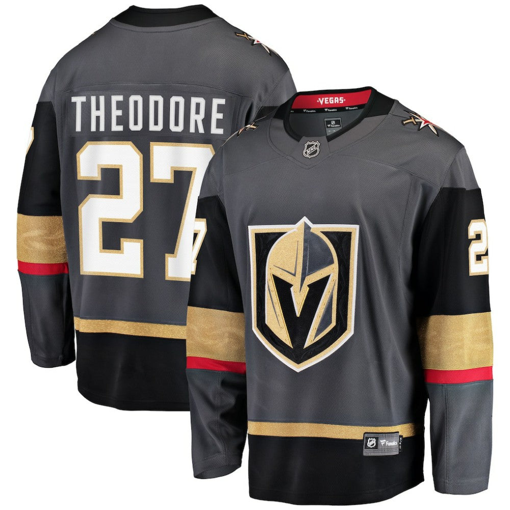 NHL Gray Shea Theodore Vegas Golden Knights Alternate Breakaway Player Jersey