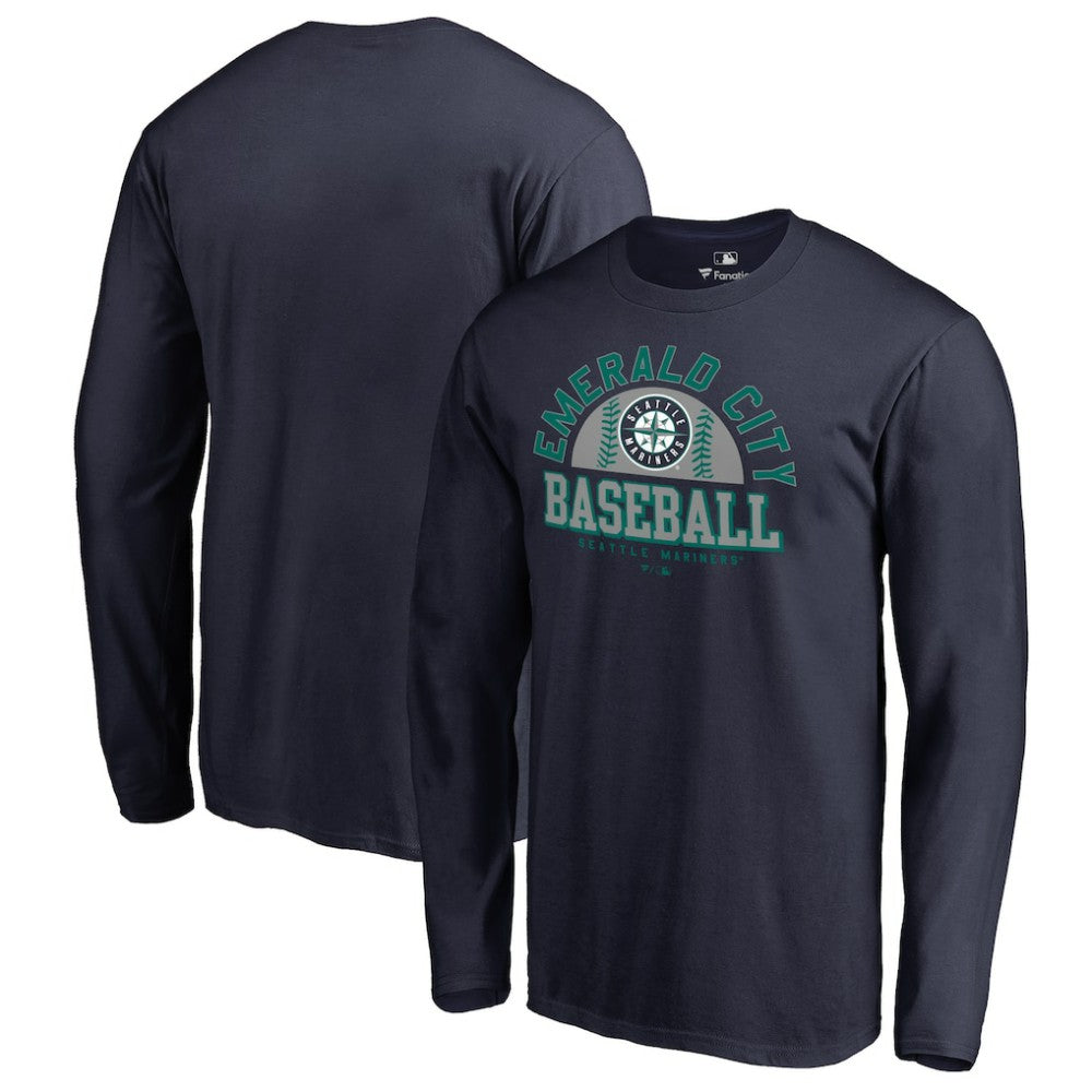 MLB Seattle Mariners Hometown Collection Cascadia Long Sleeve T-Shirt