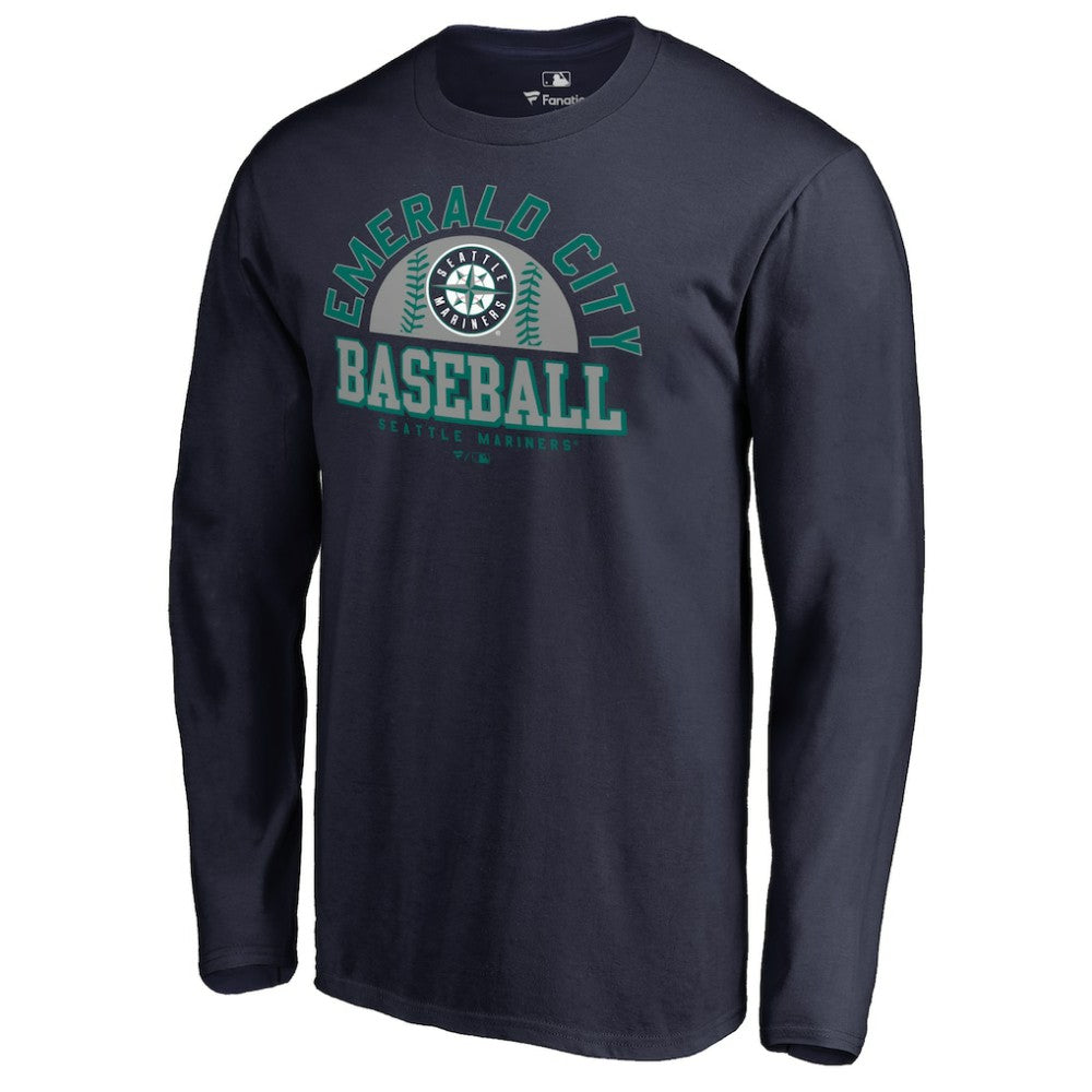 MLB Seattle Mariners Hometown Collection Cascadia Long Sleeve T-Shirt