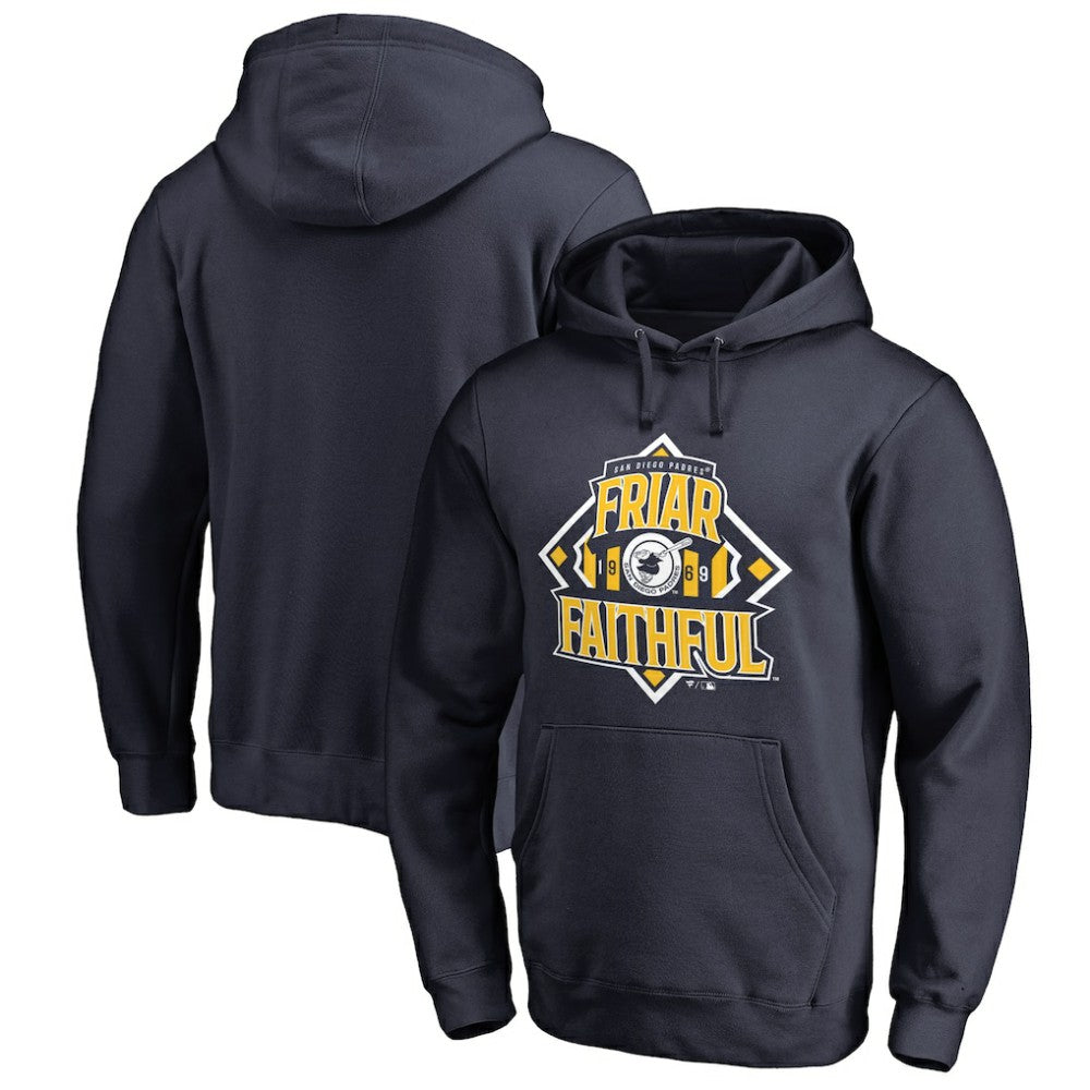 MLB San Diego Padres Hometown Collection Friar Faithful Pullover Hoodie