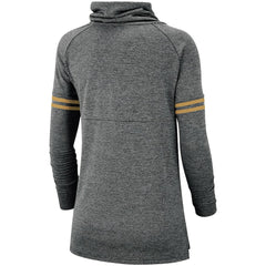 Women's Historic Marks Long Sleeve Tri-Blend Funnel Sweatshirt - New Orleans Saints