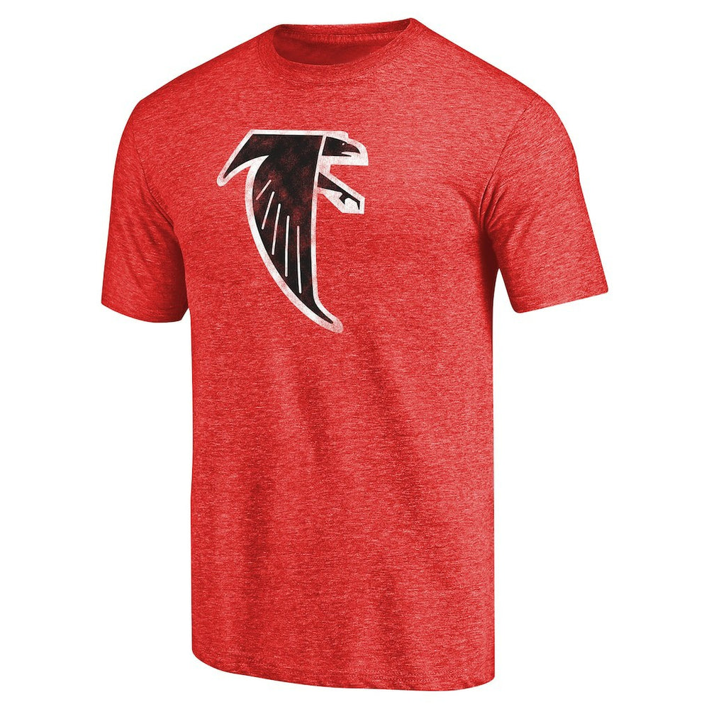 Throwback Logo Tri-Blend T-Shirt - Atlanta Falcons