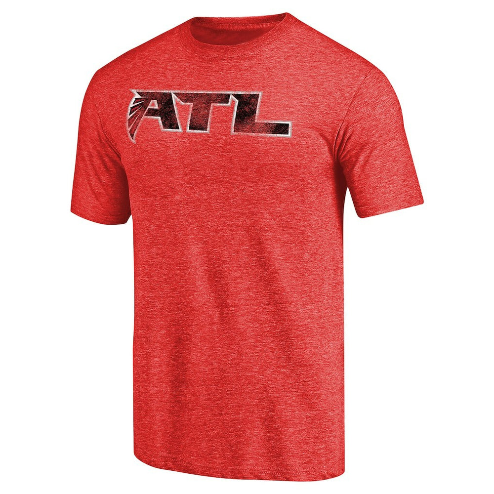 Distressed Alternate Logo Secondary Tri-Blend T-Shirt - Atlanta Falcons
