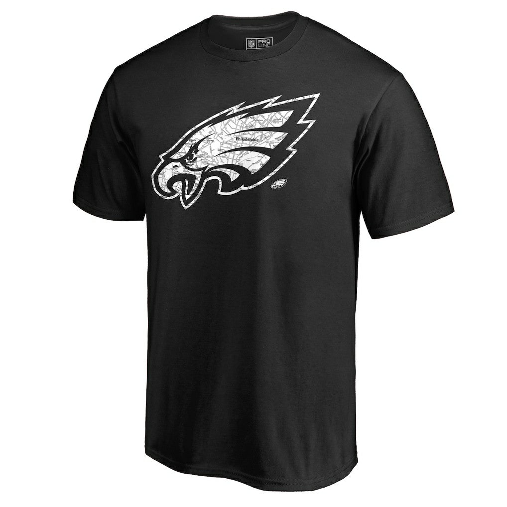 Hometown Collection On The Map T-Shirt - Philadelphia Eagles