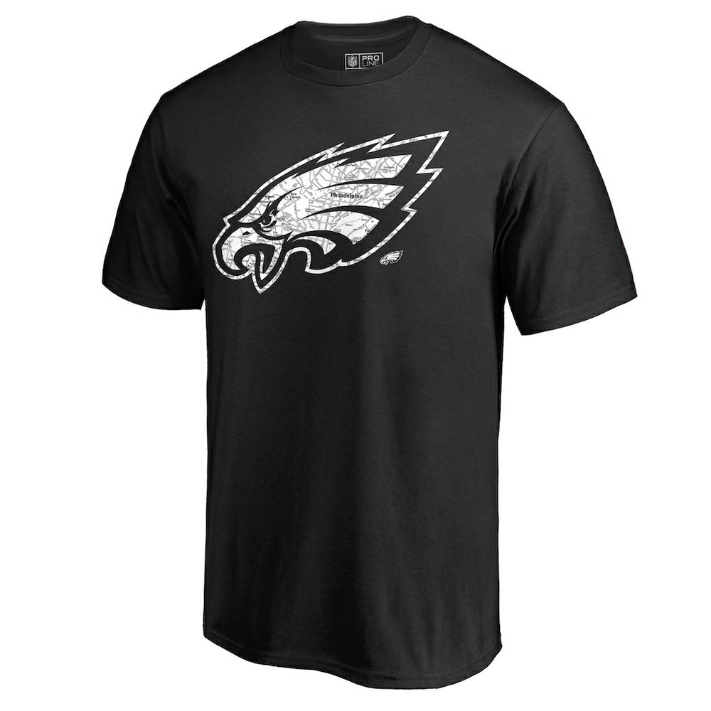 Hometown Collection On The Map T-Shirt - Philadelphia Eagles