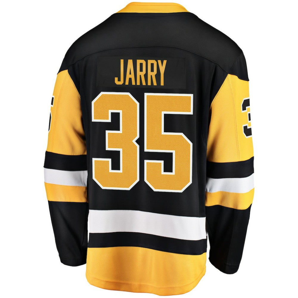 NHL Black Tristan Jarry Pittsburgh Penguins Fanatics Home Breakaway Player Jersey