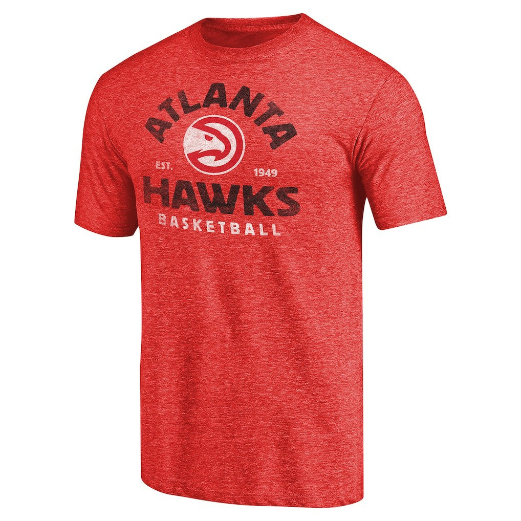 NBA Atlanta Hawks Vintage Arch Tri-Blend T-Shirt