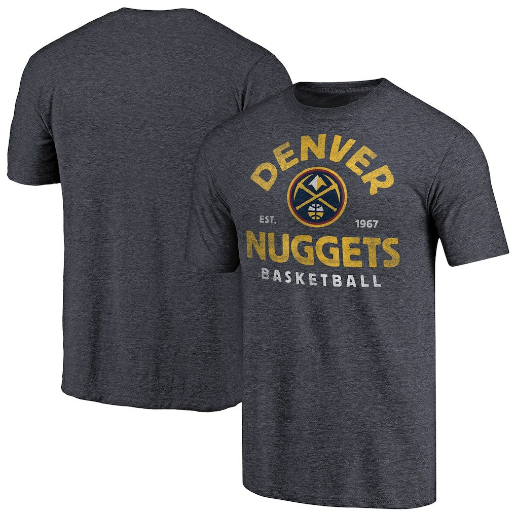 NBA Denver Nuggets Vintage Arch Tri-Blend T-Shirt sale