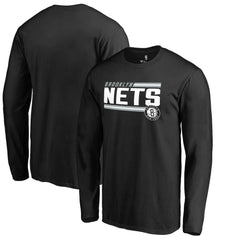 NBA Brooklyn Nets Onside Stripe Long Sleeve T-Shirt
