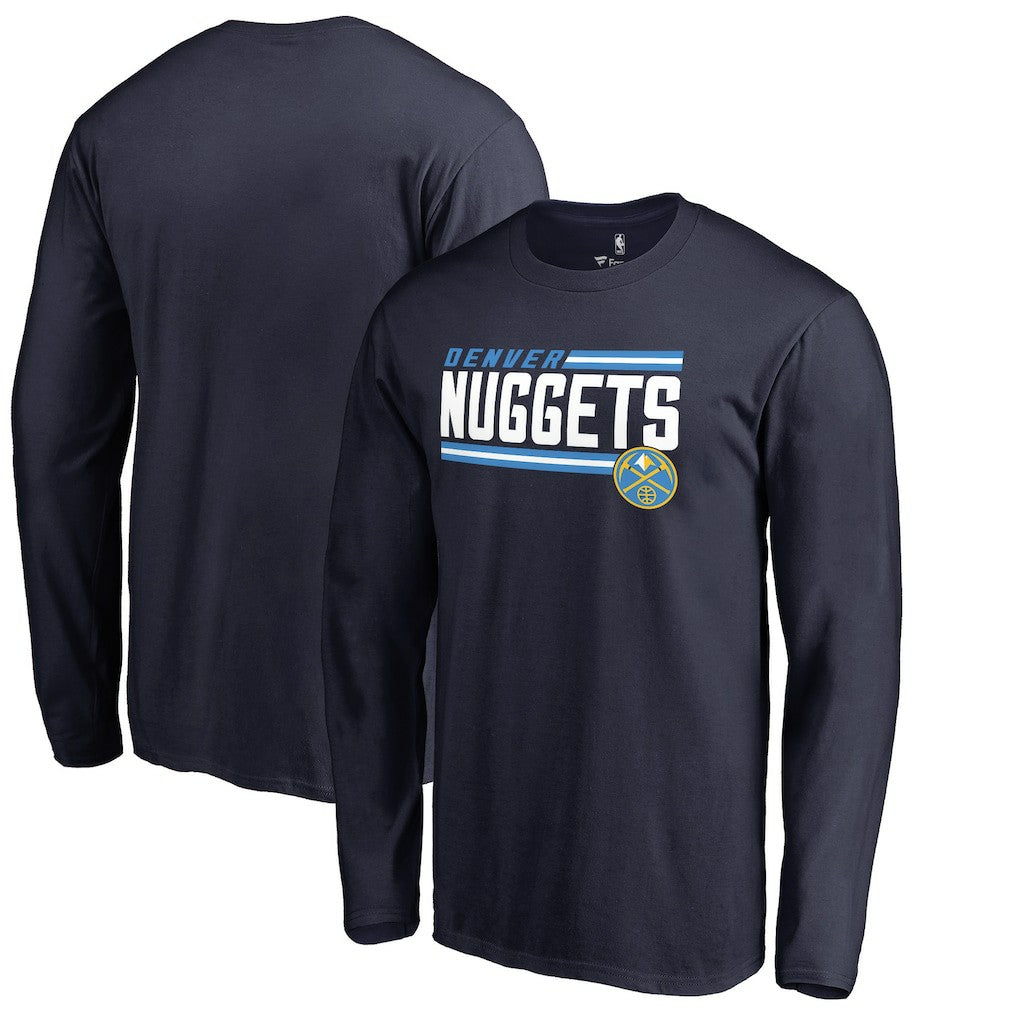 NBA Denver Nuggets Onside Stripe Long Sleeve T-Shirt sale