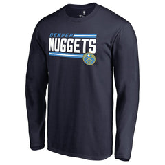 NBA Denver Nuggets Onside Stripe Long Sleeve T-Shirt sale