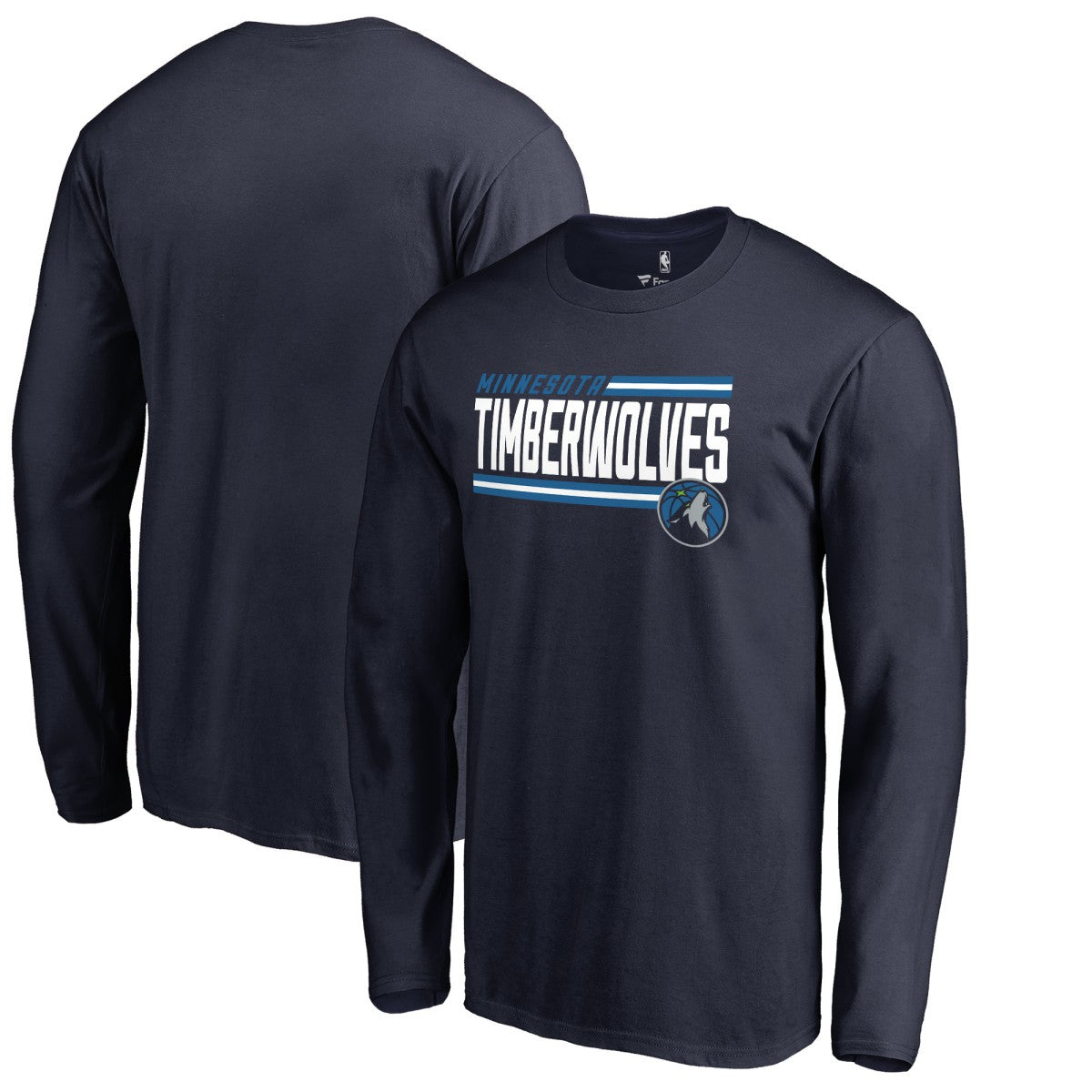 NBA Minnesota Timberwolves Onside Stripe Long Sleeve T-Shirt