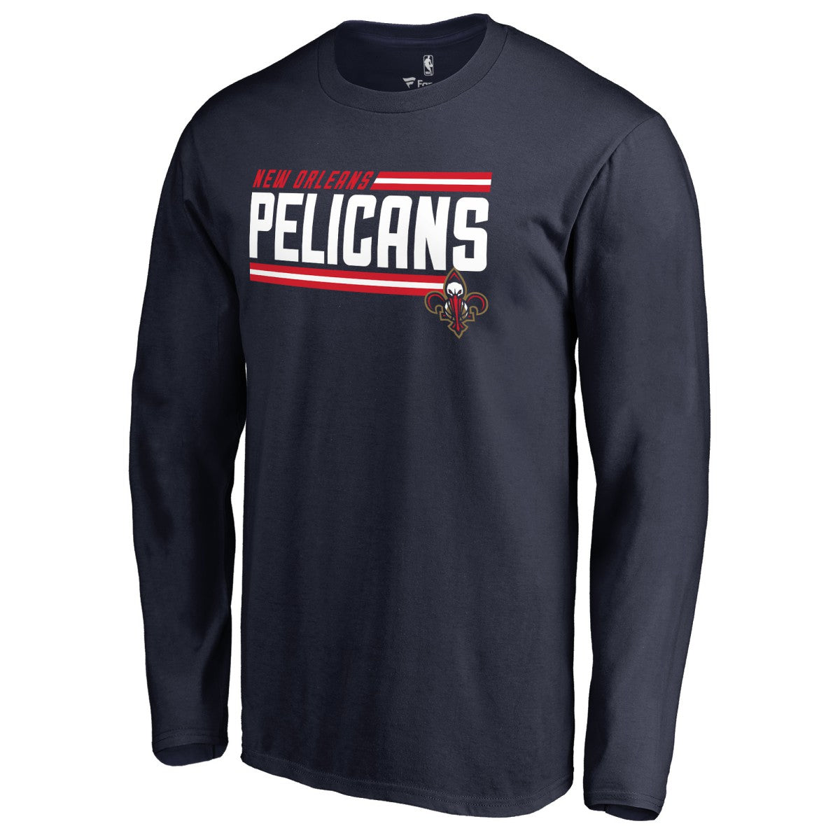 NBA New Orleans Pelicans Onside Stripe Long Sleeve T-Shirt