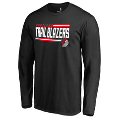 NBA Portland Trail Blazers Onside Stripe Long Sleeve T-Shirt