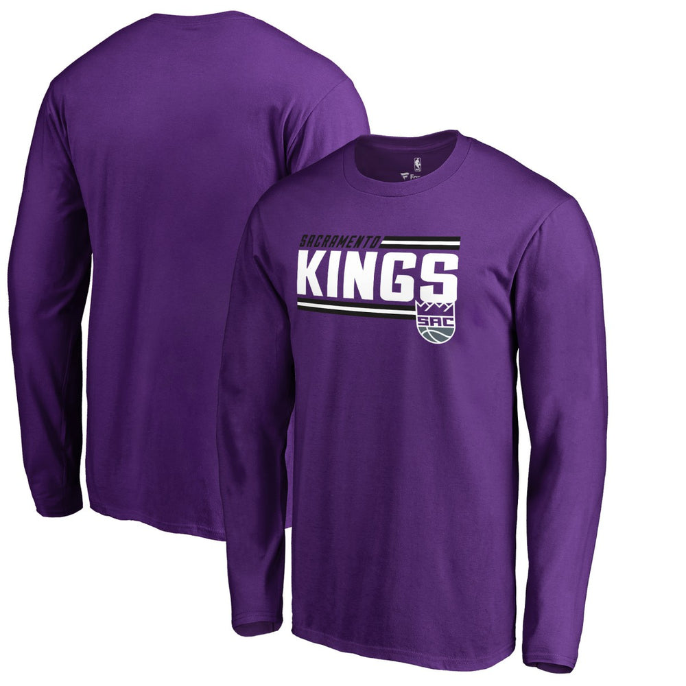 NBA Sacramento Kings Onside Stripe Long Sleeve T-Shirt