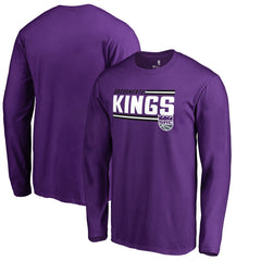 NBA Sacramento Kings Onside Stripe Long Sleeve T-Shirt
