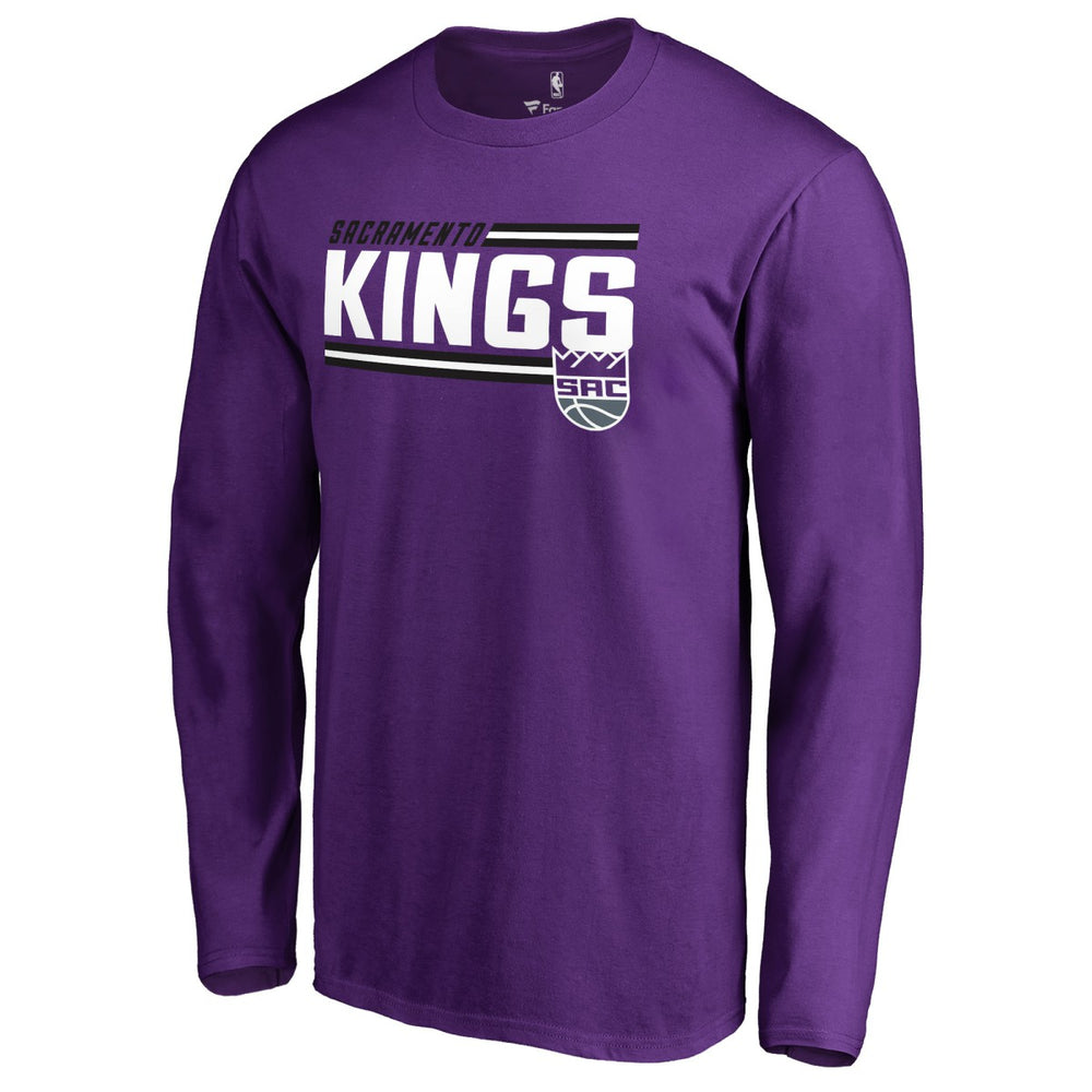 NBA Sacramento Kings Onside Stripe Long Sleeve T-Shirt
