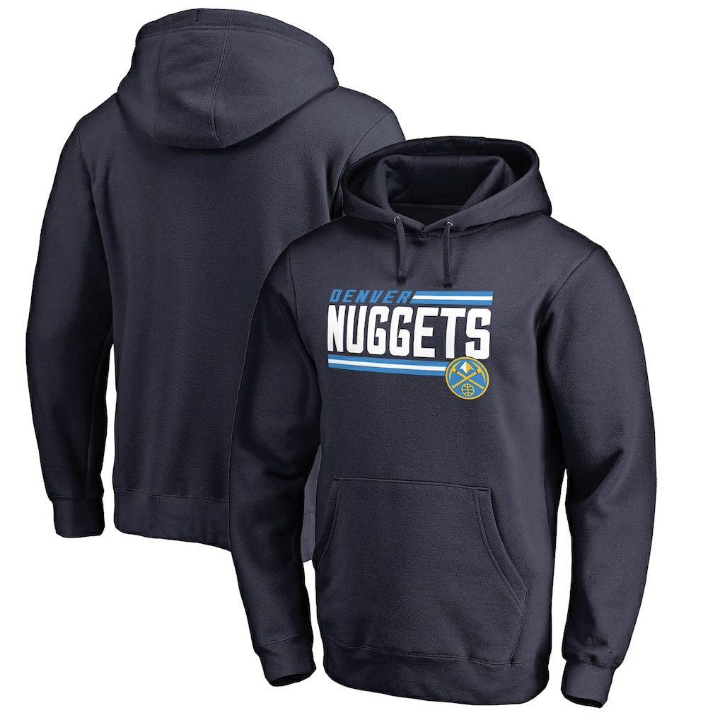 NBA Denver Nuggets Onside Stripe Pullover Hoodie sale