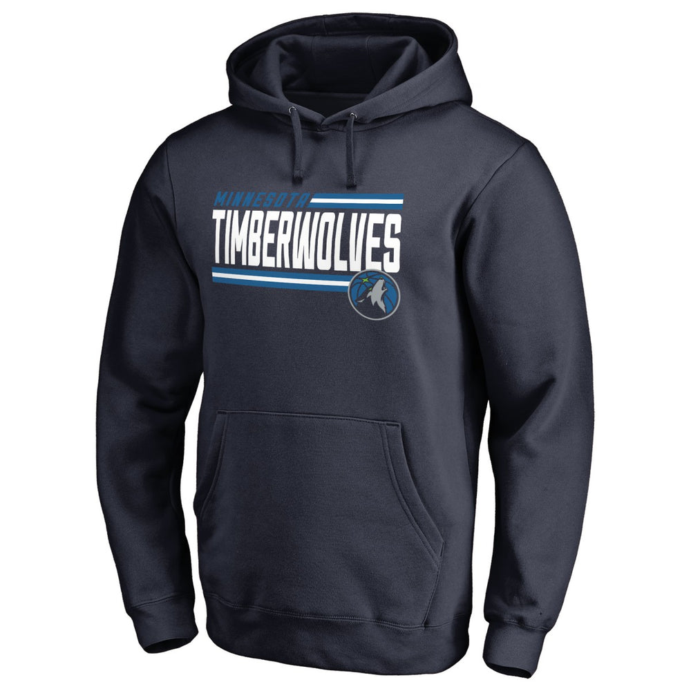 NBA Minnesota Timberwolves Onside Stripe Pullover Hoodie