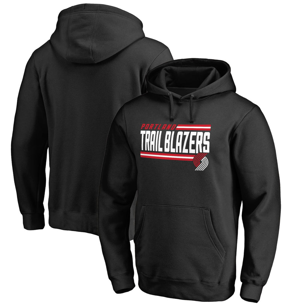 NBA Portland Trail Blazers Onside Stripe Pullover Hoodie