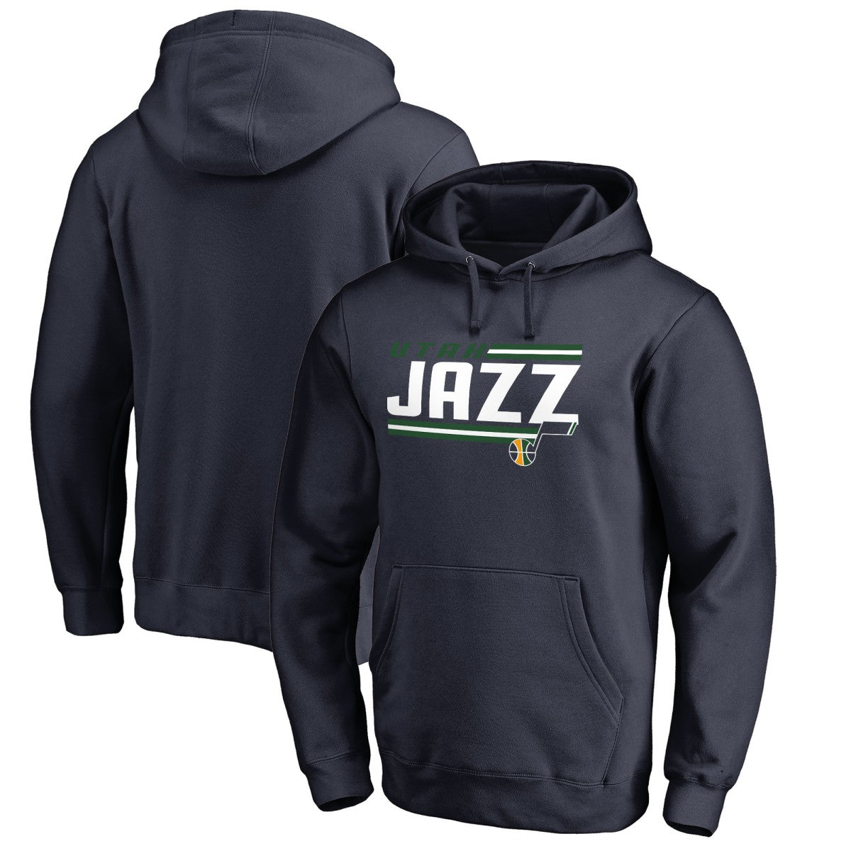 NBA Utah Jazz Onside Stripe Pullover Hoodie
